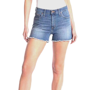 J.Crew Low Rise Indigo Denim Cut-Off Shorts Sz 27